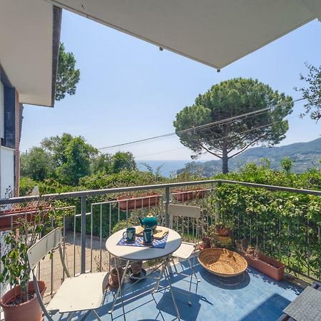Apartamento Casa Anna Sea View, Pool, Parking & Wifi Rapallo Exterior foto