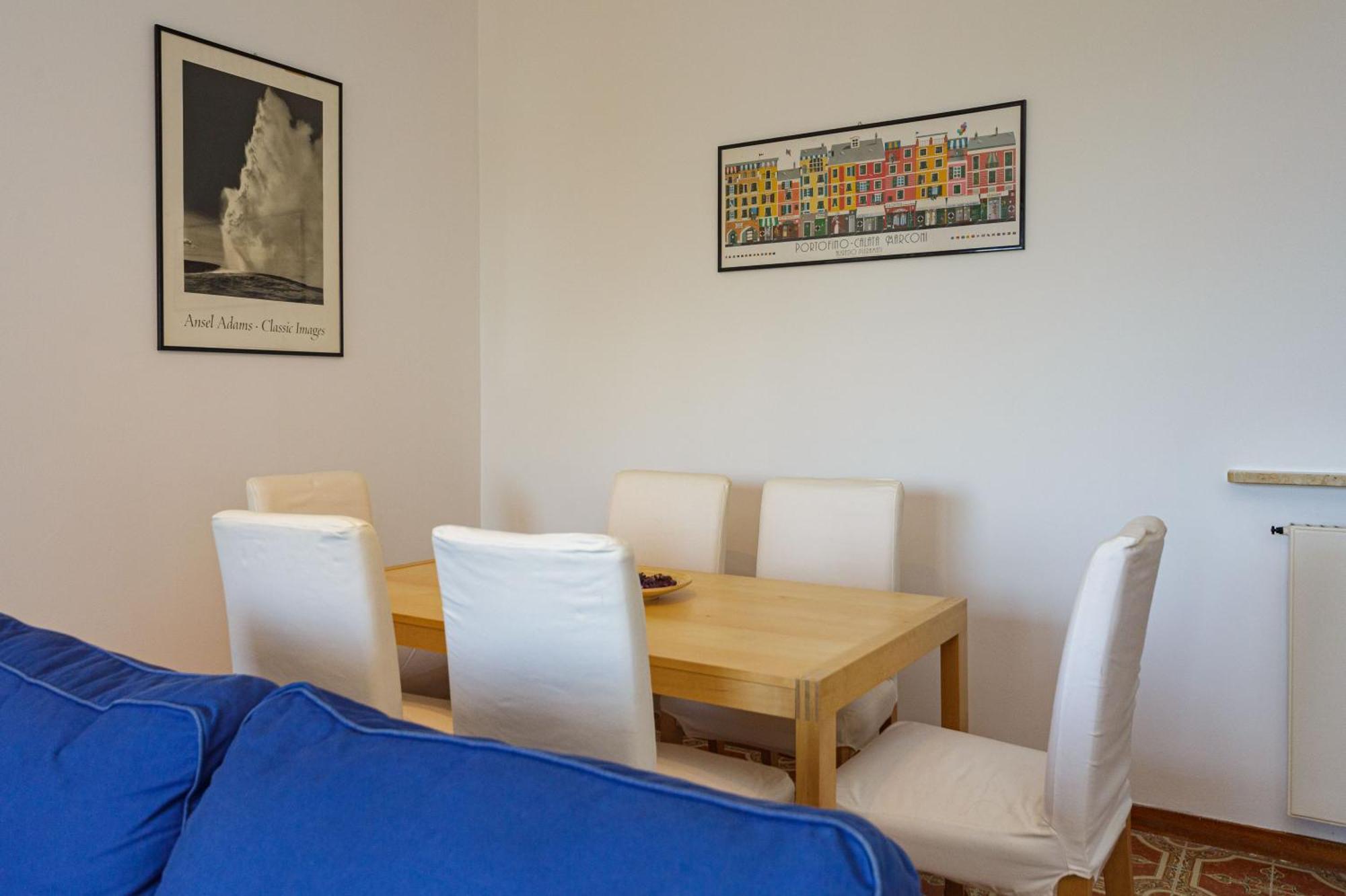 Apartamento Casa Anna Sea View, Pool, Parking & Wifi Rapallo Exterior foto