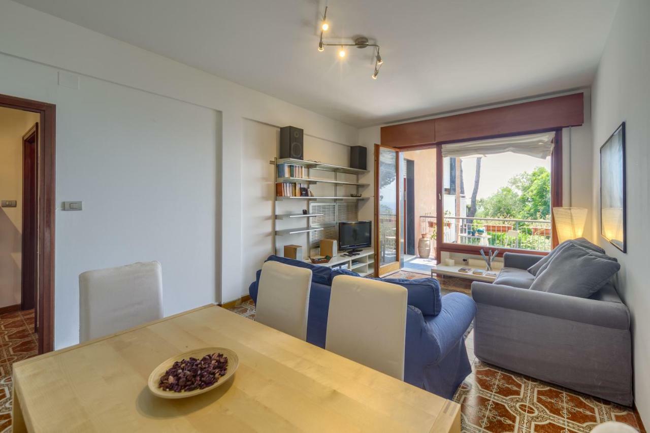 Apartamento Casa Anna Sea View, Pool, Parking & Wifi Rapallo Exterior foto