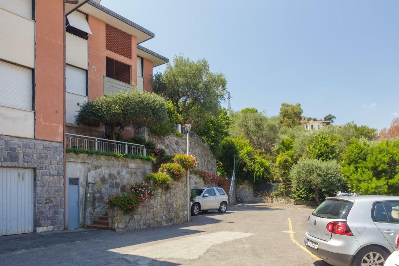 Apartamento Casa Anna Sea View, Pool, Parking & Wifi Rapallo Exterior foto