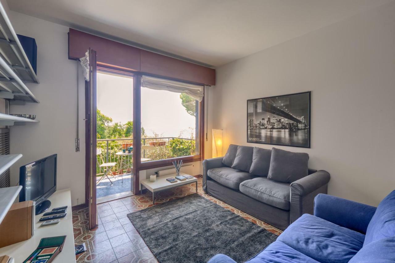 Apartamento Casa Anna Sea View, Pool, Parking & Wifi Rapallo Exterior foto